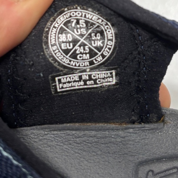 Men’s Keen Footwear Black Shoes size 7.5 - Picture 10 of 10